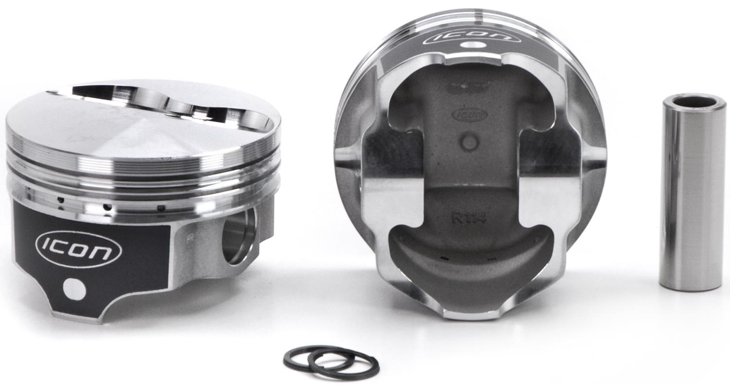 ICON Forged Piston - Chry 390 Rod 6.123 Flat Top 4.7cc 2V