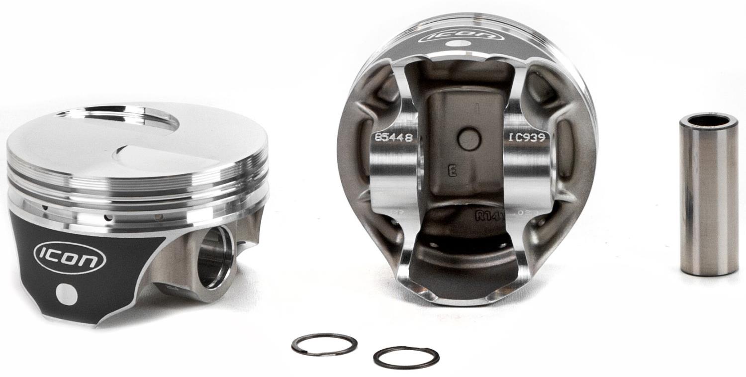 ICON Forged Piston - Ford 2300 5.200 Rod Flat Top 2.5cc 2V