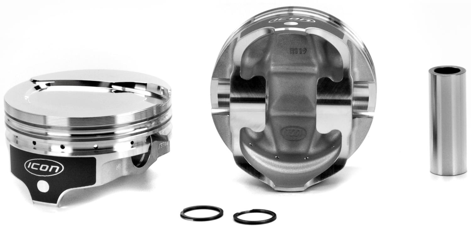 ICON Forged Single Piston - Ford 520 Rod 6.800 Step Dish 22cc 1V or Ford 545 Rod 6.700 Step Dish 22cc 1V