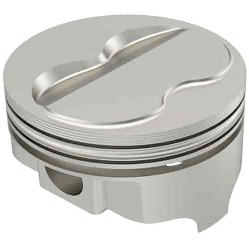 Chevy 377ci FHR Forged Pistons Solid Dome -2.6cc 2V