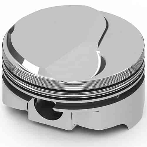 Chevy 489ci FHR Forged Piston Solid Dome .202" (Open Chamber Design)