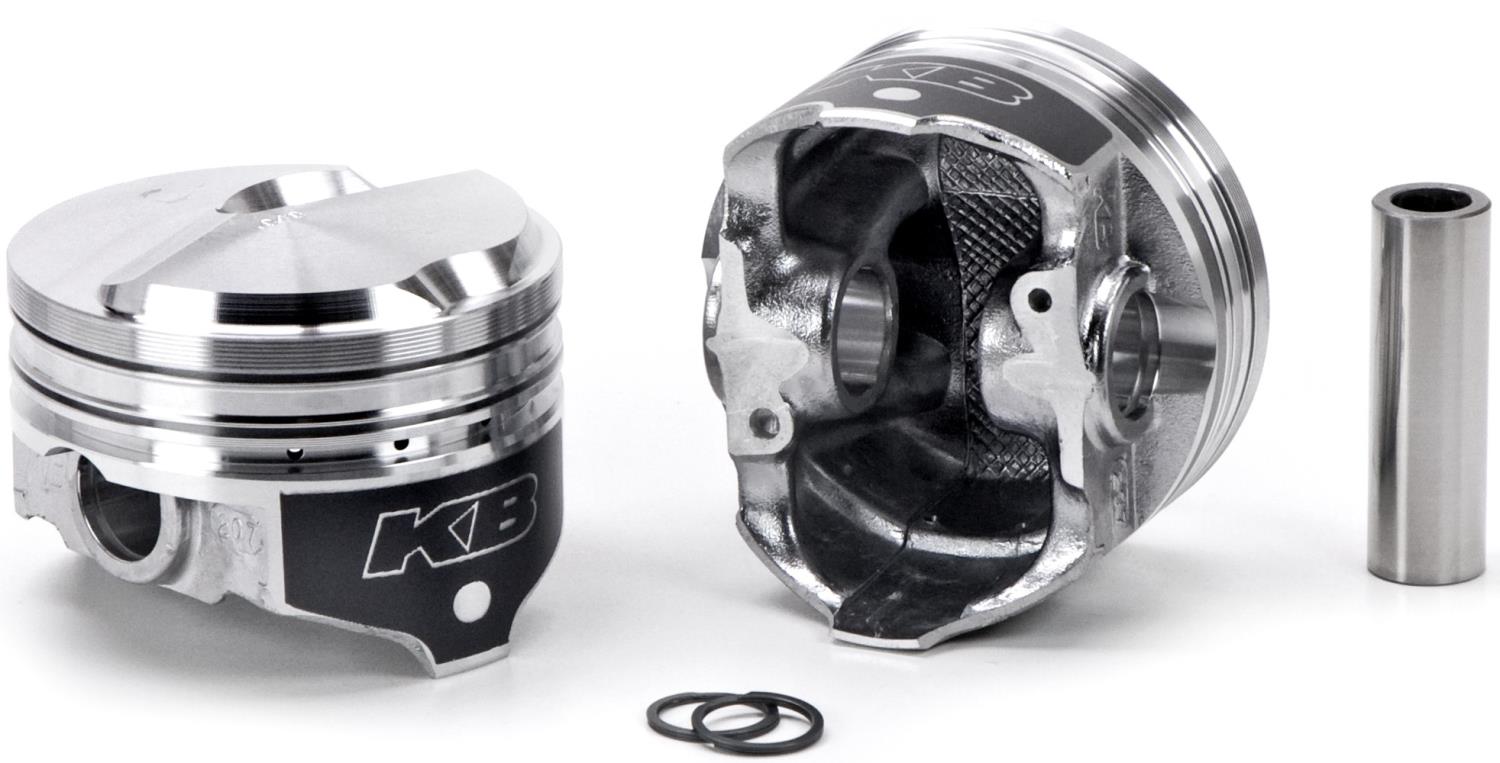 KB Hyper Single Piston - Chevy 454 Rod 6.135 OC Hollow Dome -26cc 1V