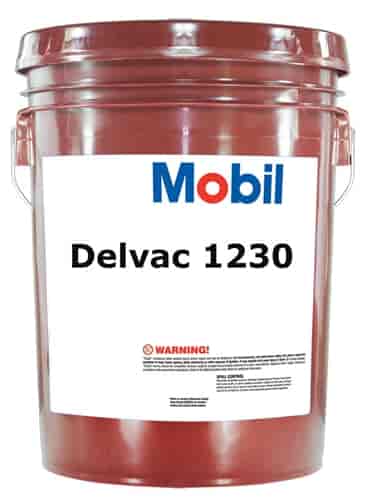 Mobil Delvac 1230 30W Motor Oil, 5 Gal.