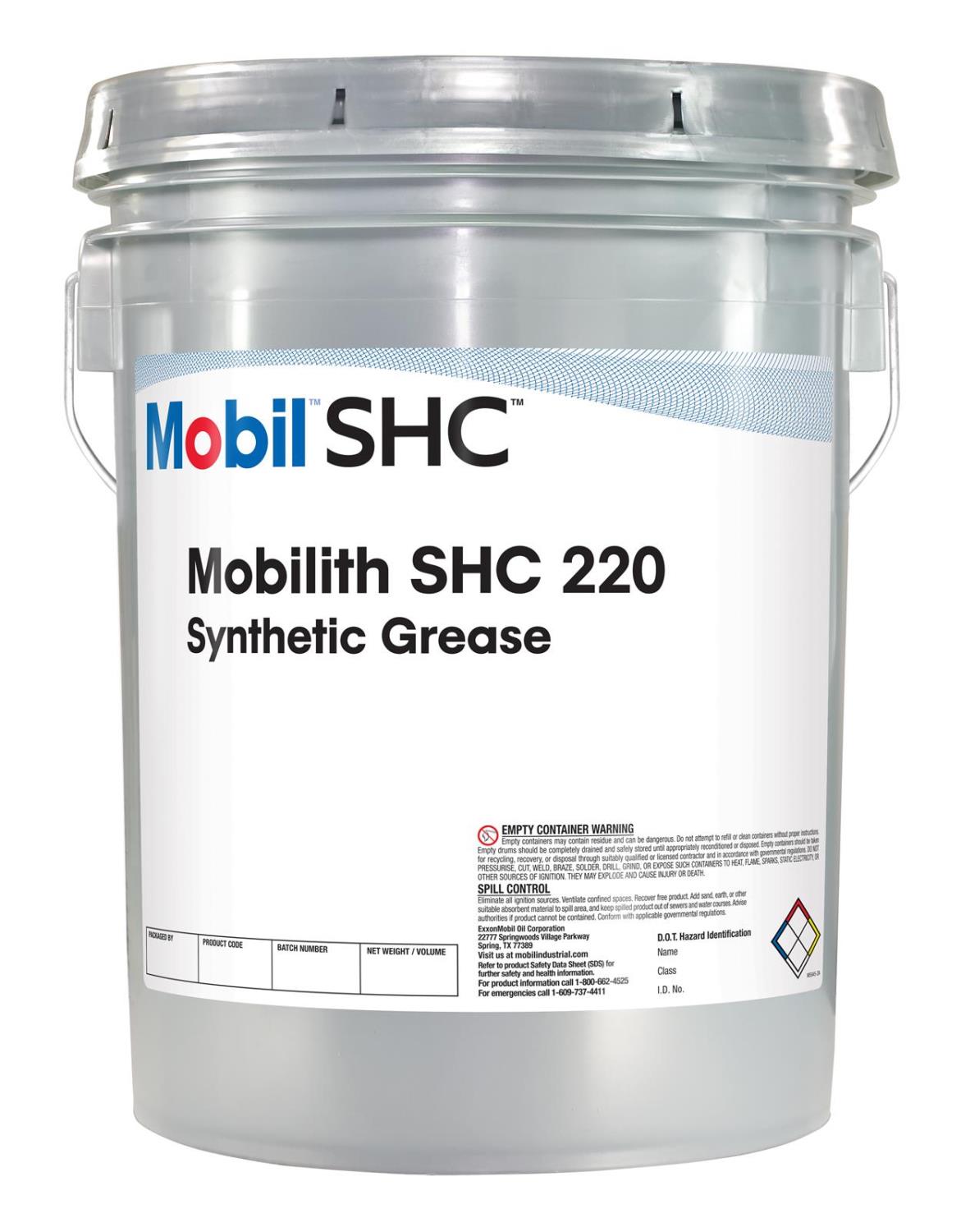 105801 Mobilith SHC 220 Grease [35 lbs.]