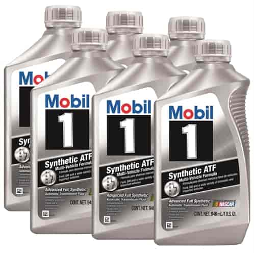 3 Cases of Mobil 1 Synthetic LV ATF HP Automatic Transmission