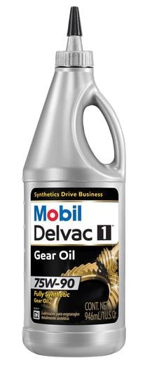 Delvac Synthetic Gear Oil 75W-90, 1-Quart