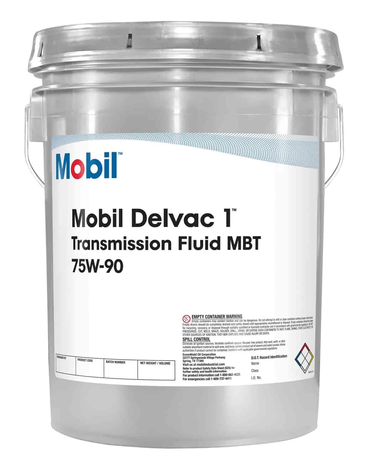 Delvac MBT 75W-90 Transmission Fluid, 5-Gal.