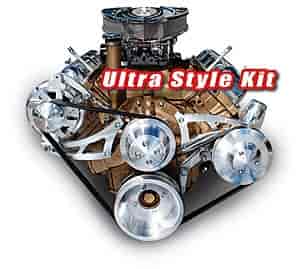 Ultra Style Serpentine Kit Oldsmobile 350 Rocket