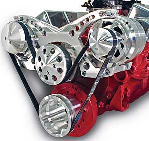 Revolver Style Serpentine Drive Kit Small Block Chevy