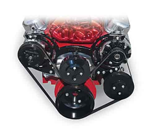 Sport Track Serpentine Drive Kit Small Block Chevy Short Water Pump