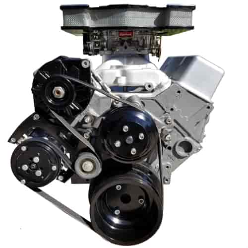 Sport Track Serpentine Drive Kit Small Block Chevy Long Water Pump