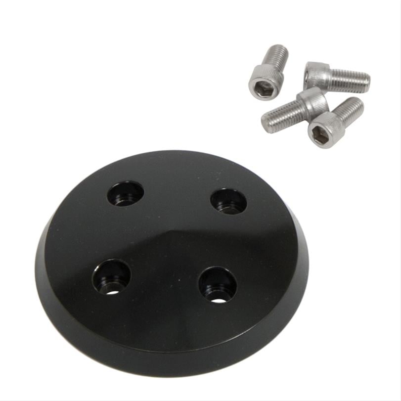 WP PULLEY CAP BLK ASSY - CHEVY 4.3/5.0