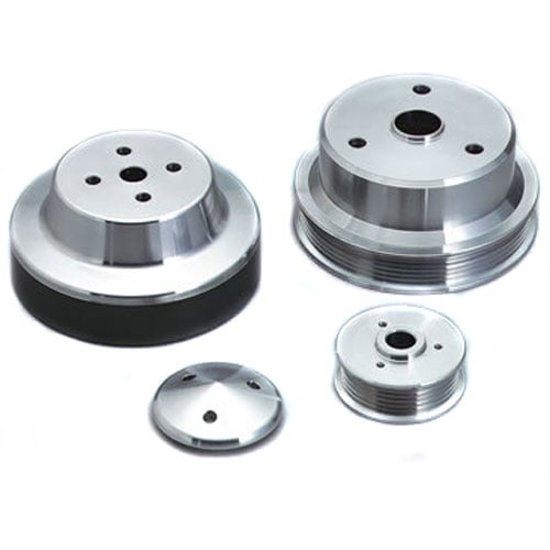 Chevy/GM Truck Pulley Set - Performance Series 1988-97 454 with 3-Bolt Crank Pulley