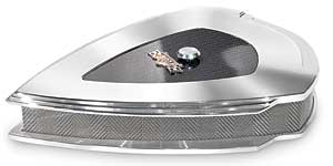 Futura Billet Aluminum Air Cleaner Carbon Fiber Inlay