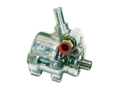 Polished Aluminum Power Steering Pump Universal (preset to GM pressure)