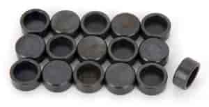 16 Steel Black Oxide 11/32" Flat Groove 10° Lash Cap Recessed Valve Locks 