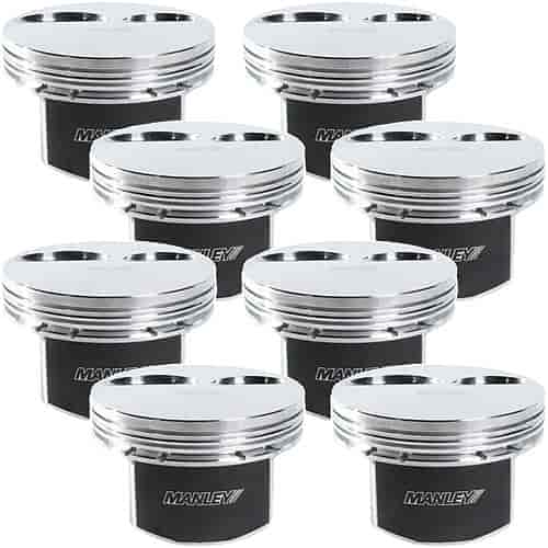 Chevrolet LS 4.000 Stroke Flat Top Pistons -4cc