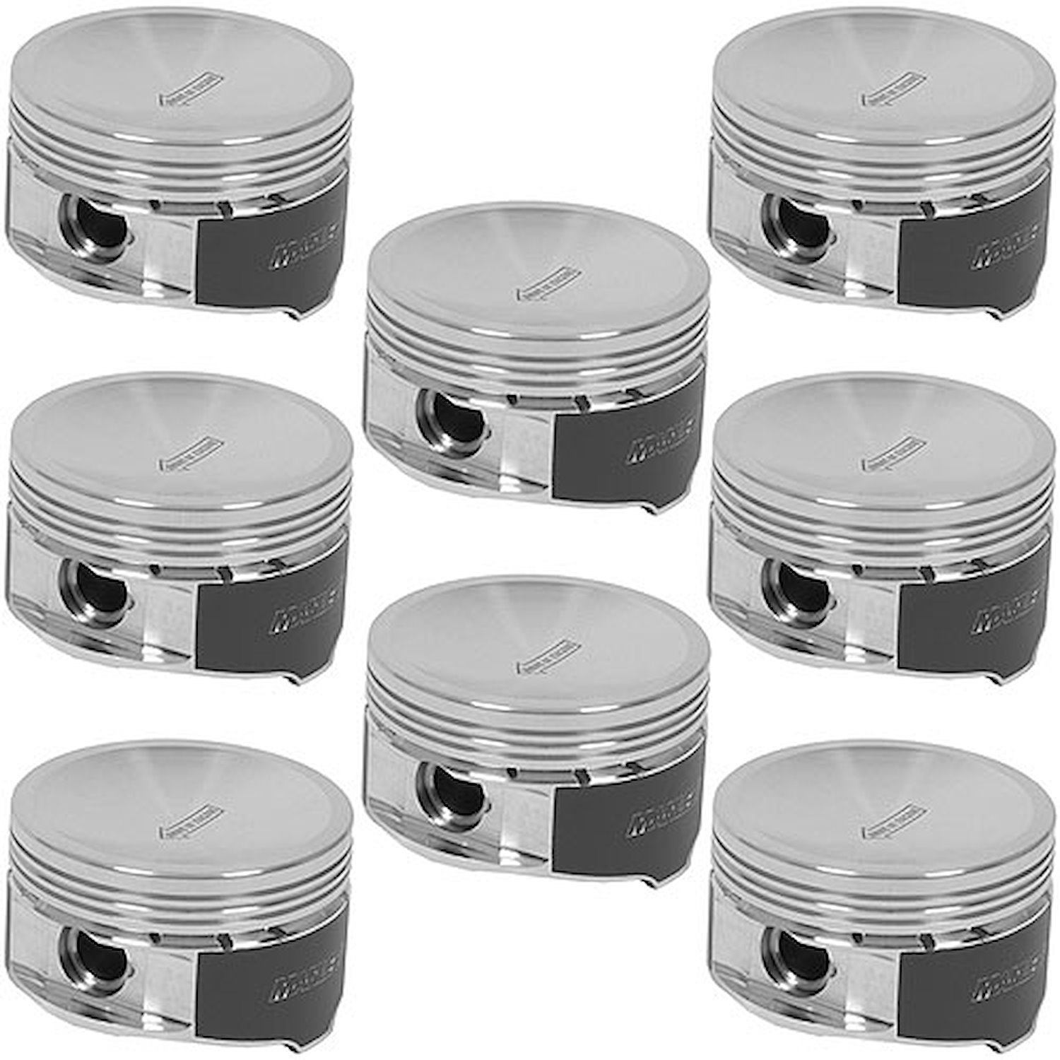 Ford 4.6L/5.4L 2/4V & 5.4L 3V Dish Top Pistons 18cc Spherical Dish