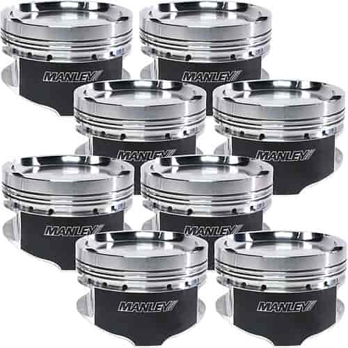 Ford 5.0L Coyote Dish Top Pistons -12cc Dish Top