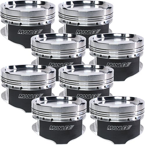 Ford 5.0L Coyote Dish Top Pistons -12cc Dish