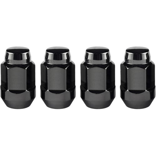 Black Acorn/Conical Seat Lug Nuts 1/2" -20 Thread Size