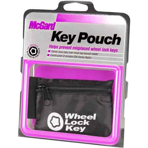 Wheel Lock Key Storage Pouch