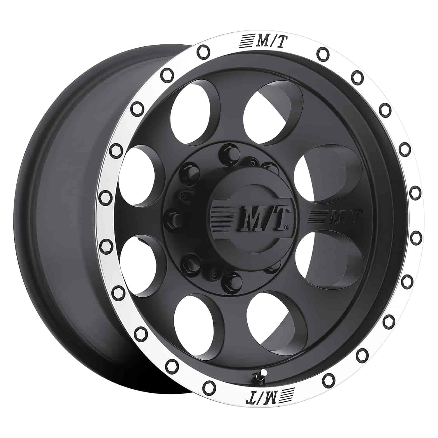 Classic Baja Lock Wheel Size: 16" x 8" Bolt Pattern: 8 x 6-1/2" Rear Spacing: 4" Offset: -12mm Max. Load: 3250 lbs