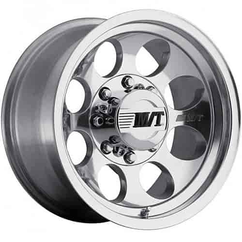 Classic III Wheel Size: 16" x 10" Bolt Circle: 8 x 170 Rear Spacing: 4 1/2" Finish: Polished