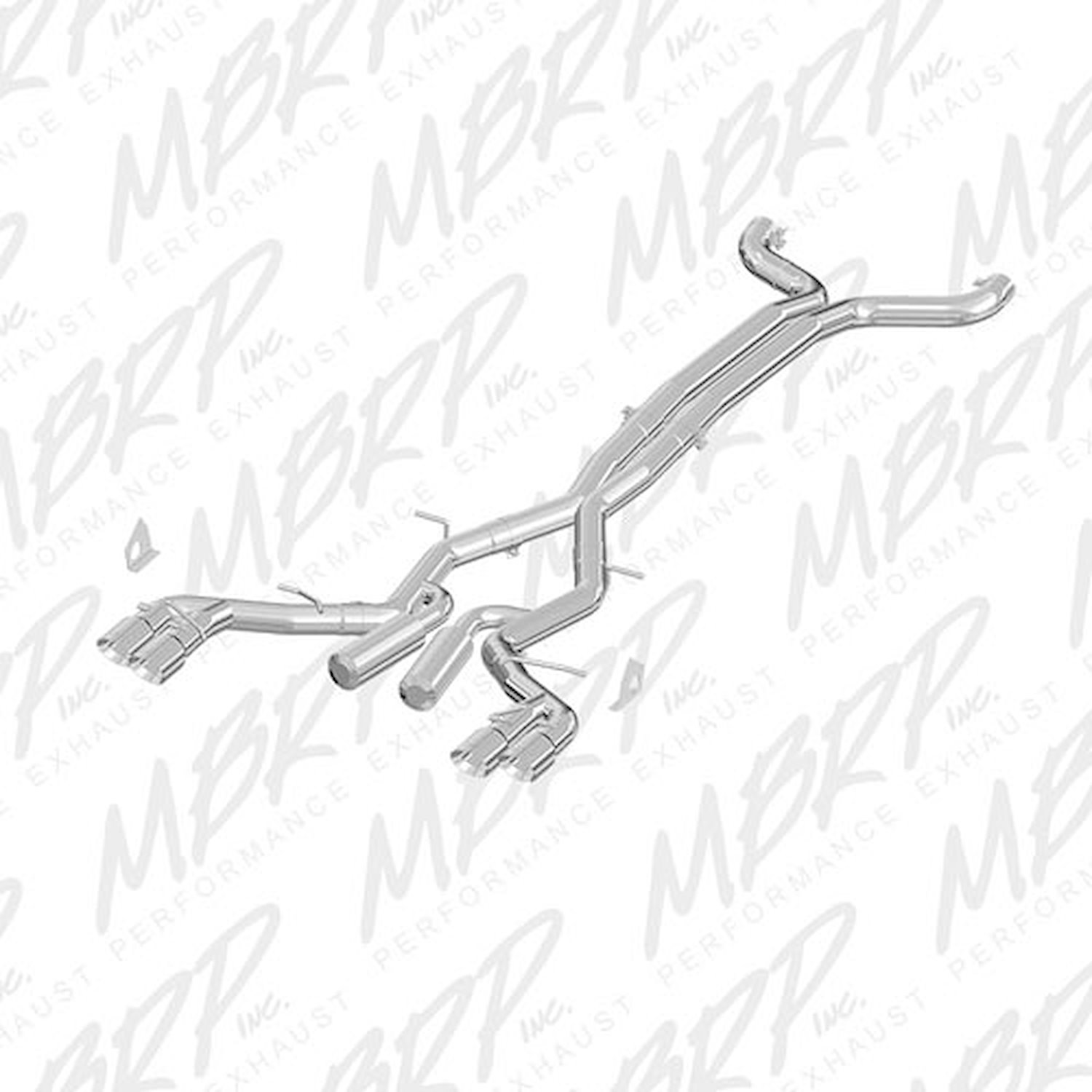 Cat-Back Exhaust System 2016-2018 Chevy Camaro