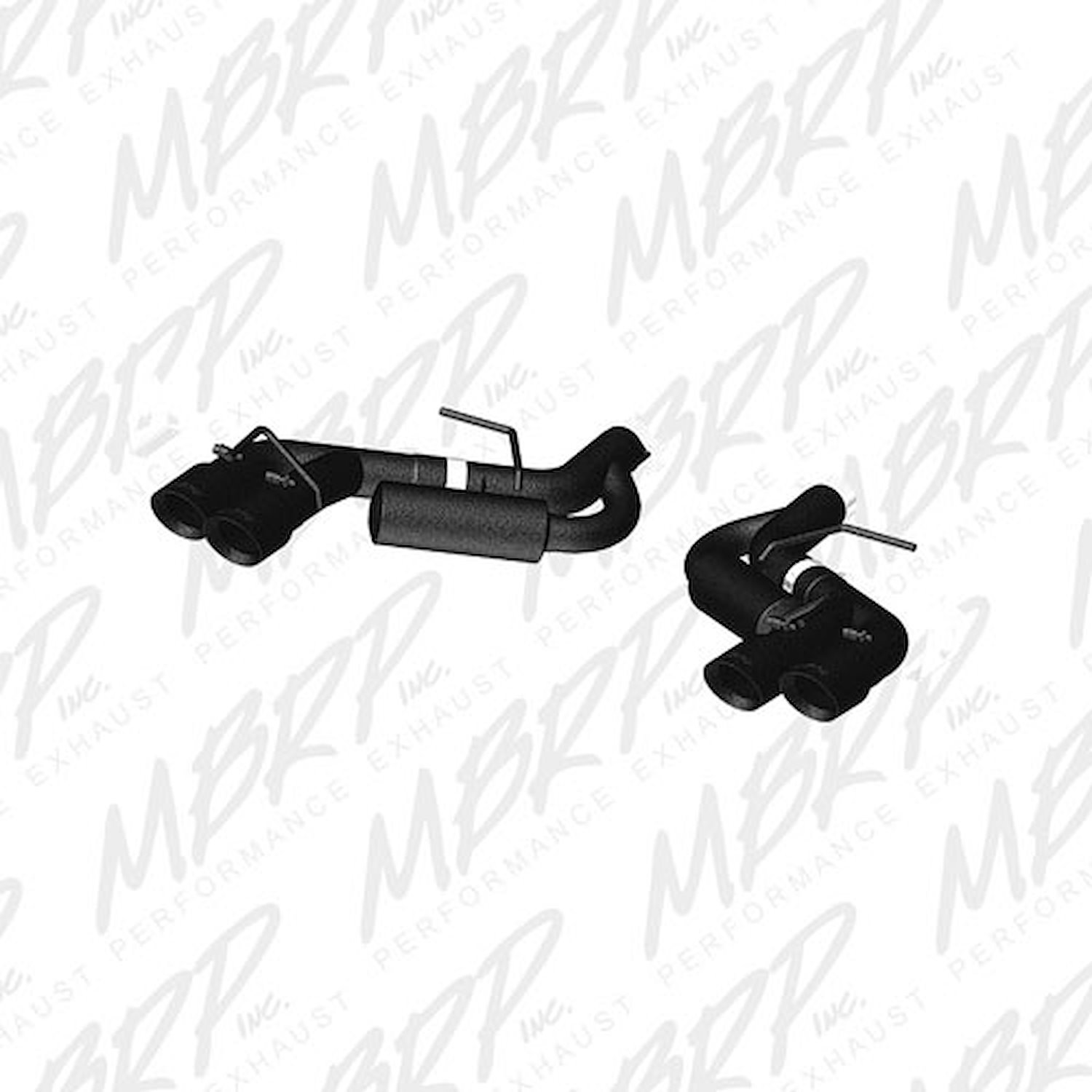 Black Series Street Exhaust System 2016-2018 Chevy Camaro 6.2L Manual Transmission