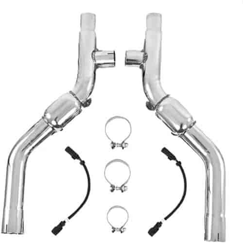 3 Catted H-Pipe T409 use with Headers & Cat Back system
