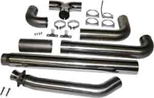 XP Series T409 Stainless Smoker Stack System 1994-2002 Dodge Ram 2500/3500 for Cummins 5.9L
