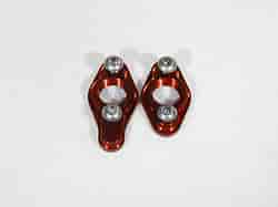 SMALL BLOCK CHEVY ADAPTERS PAIR CHROME