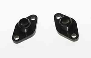 DRCE WATER PUMP PORT ADAPTERS -12AN MALE- PAIR POLISHED