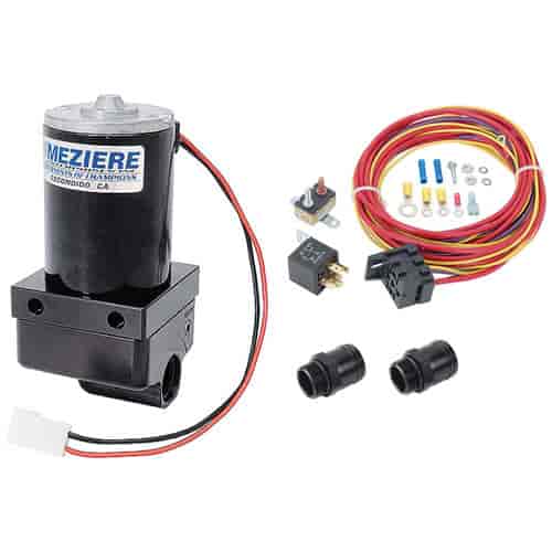 Remote Water Pump Kit Includes: Meziere Electric Water Pump