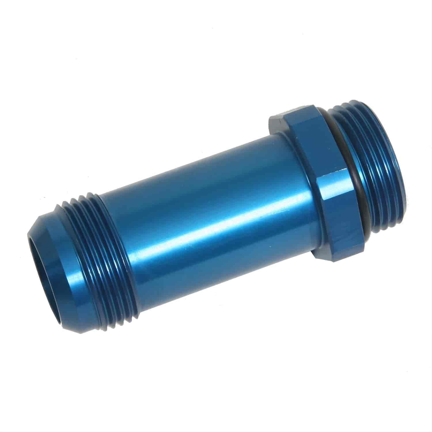 EXTENDED -16AN O-RING BOSS TO -16AN FLARE BLUE