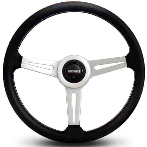 Momo RET36BK2S Retro 360 mm Leather Steering Wheel