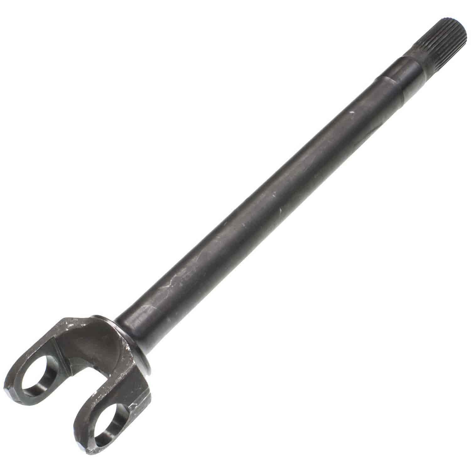 Axle Shaft 18.91 in. Overall Length 30 Spline Black Oxide Badged Under The Ten Factory Product Line