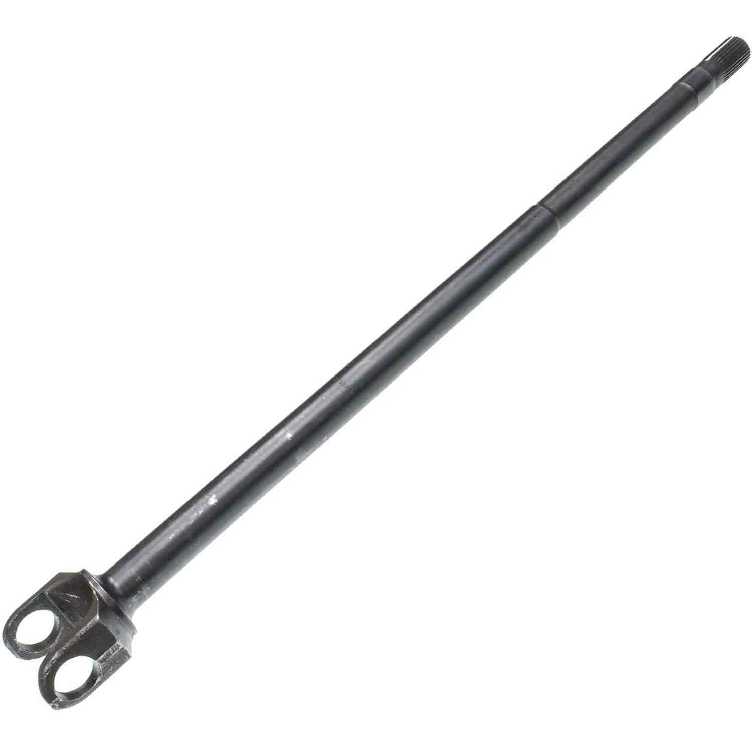 Axle Shaft 33.19 in. Overall Length 30 Spline Black Oxide Badged Under The Ten Factory Product Line