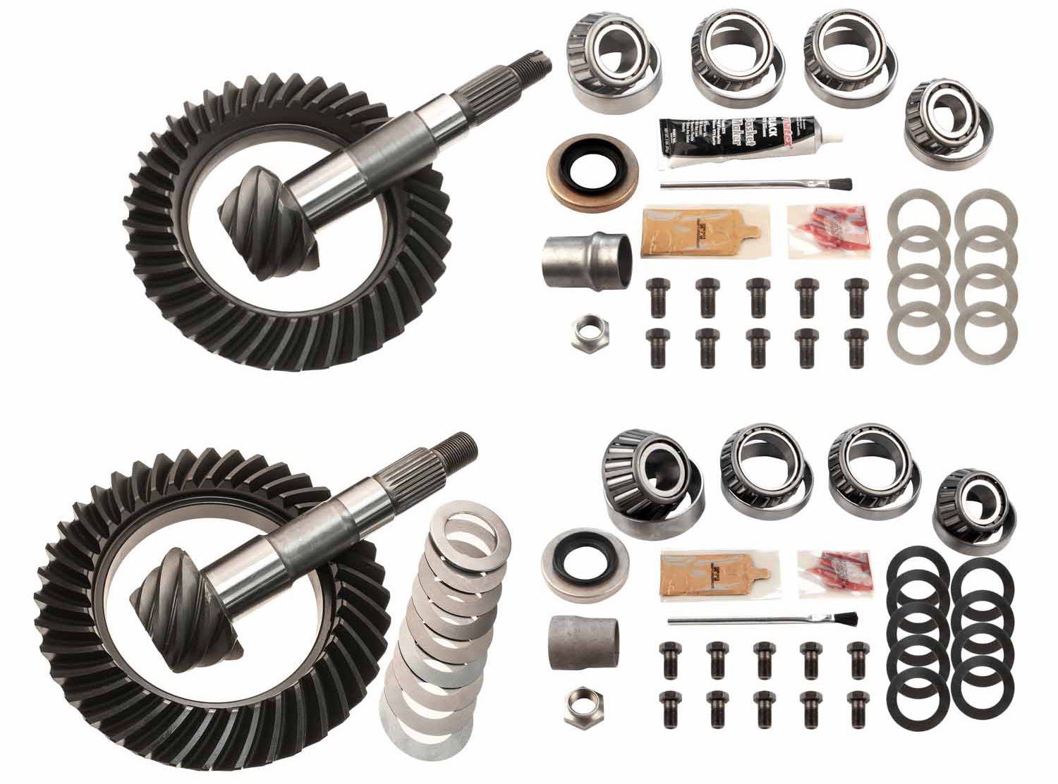 Complete Front and Rear Ring and Pinion Kit 1986-1988 Toyota Pickup, 4Runner V6 - 4.88 Ratio