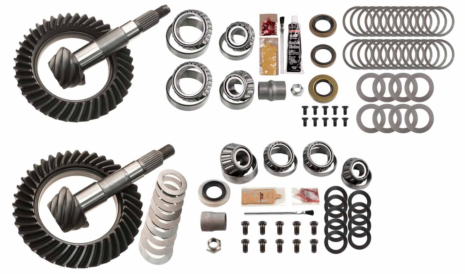 Complete Front and Rear Ring and Pinion Kit 1989-1995 Toyota Pickup, 4Runner V6 - 5.29 Ratio