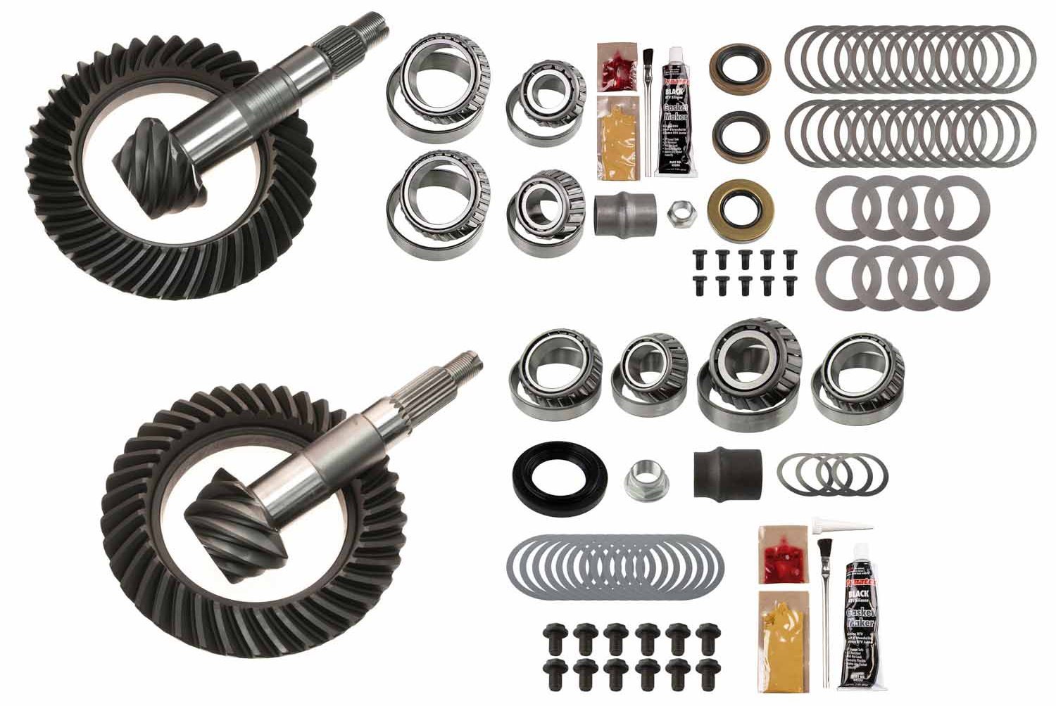 Complete Front and Rear Ring and Pinion Kit 1995-04 Toyota Tacoma, 2000-2006 Toyota Tundra, 2001-07 Toyota Sequoia - 4.88 Ratio