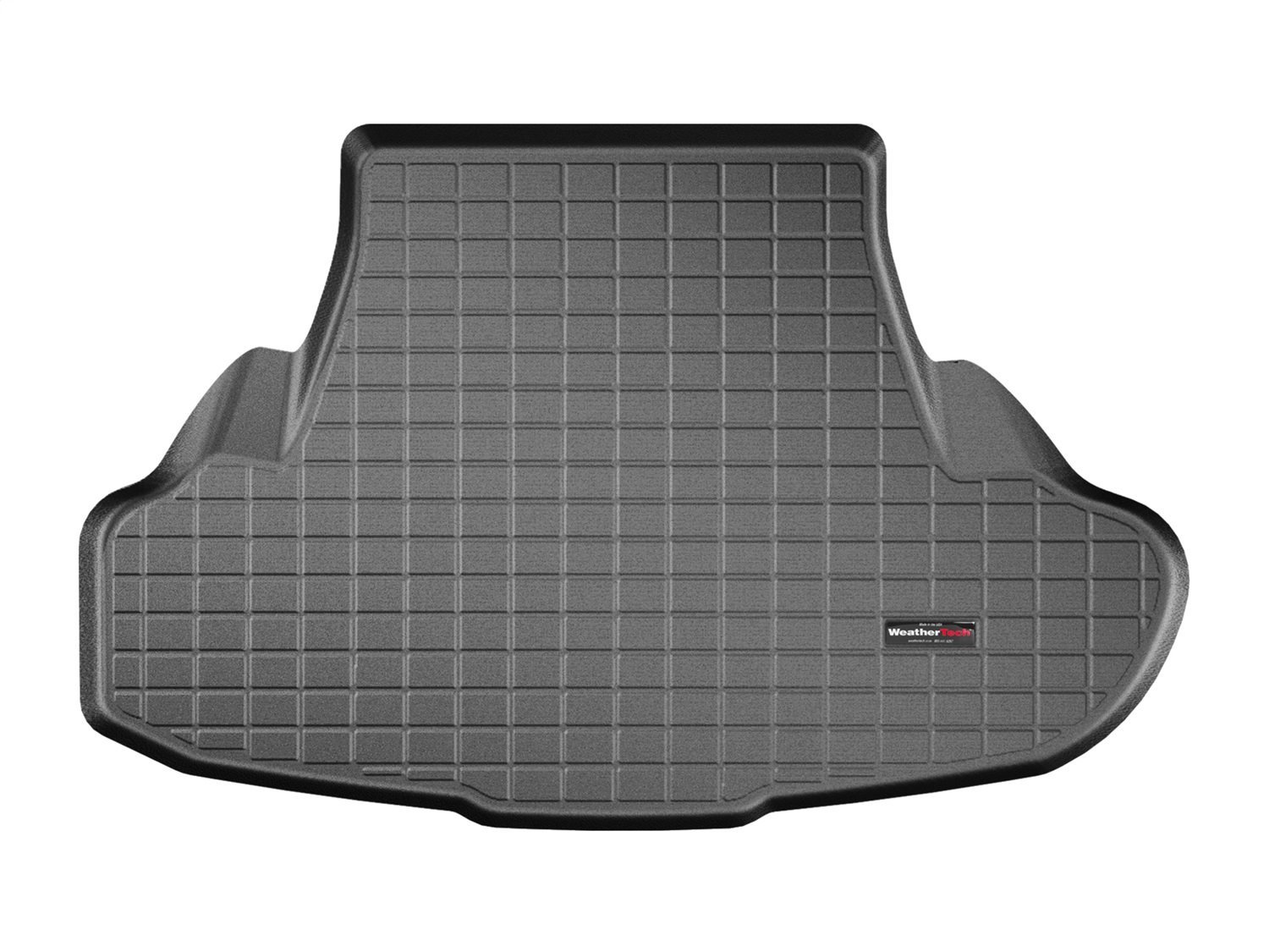 CARGO LINER BLACK INFINITI Q50 2014-2016 FITS VEHICLES WITH NO SPARE TIRE; DOES NOT FIT HYBRID