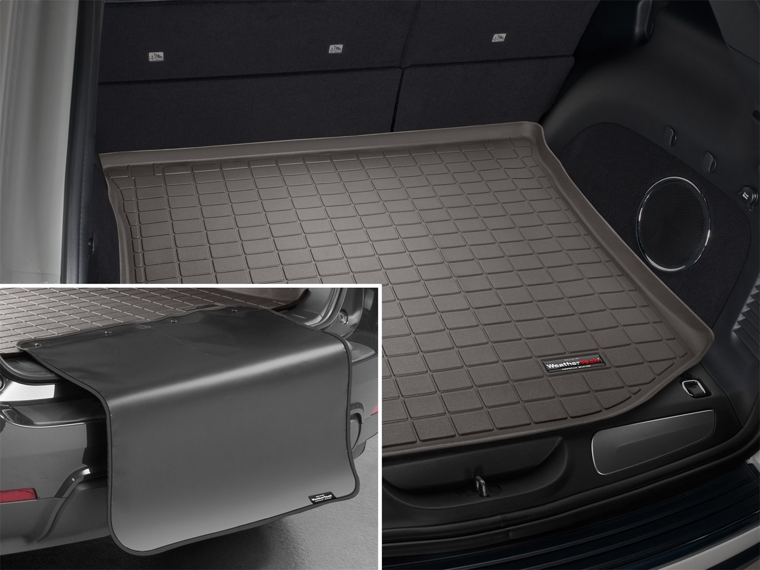 Rear Cargo Liners w/ Bumper Protector 2011-Up Jeep