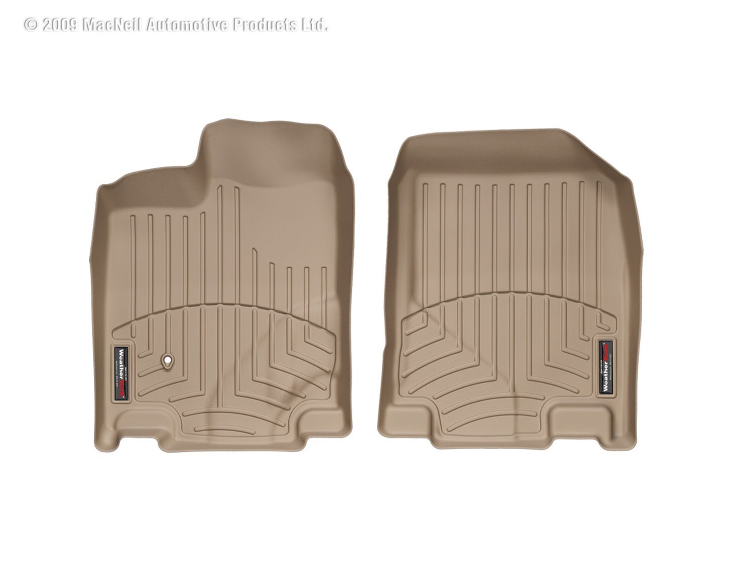 DigitalFit Front Floor Liners 2007-2010 Ford Edge