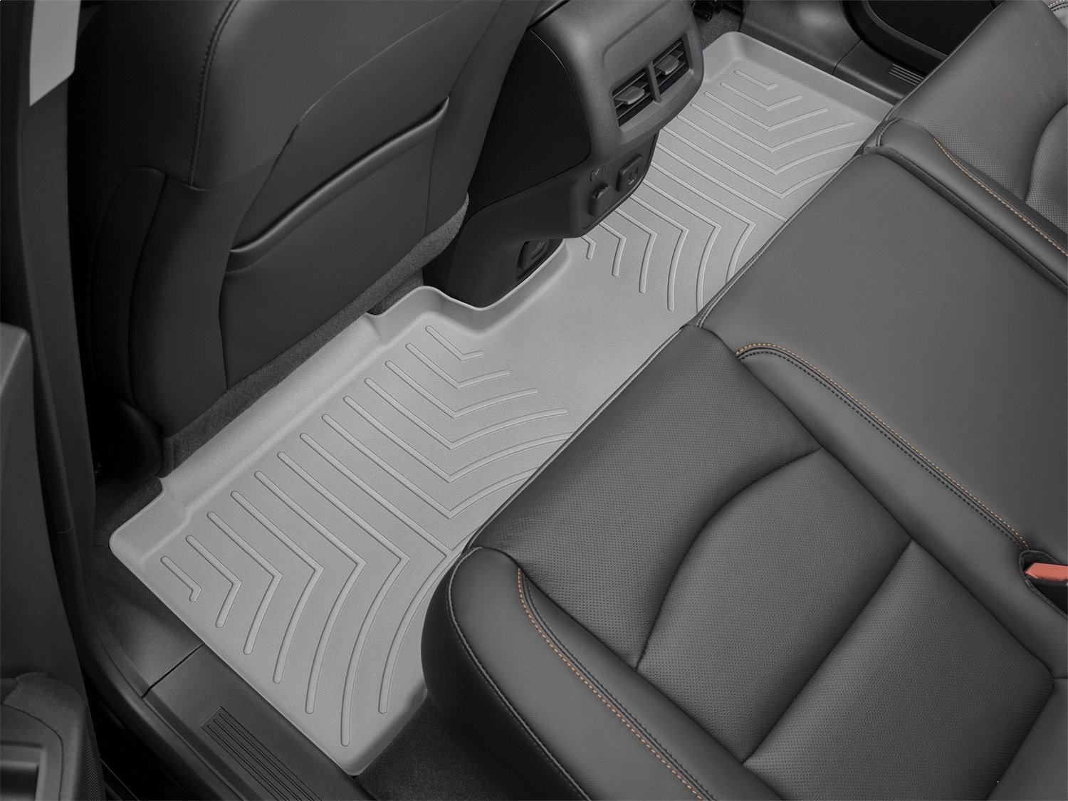 REAR FLOORLINER GREY BUICK ENCLAVE 2011-2017 COVERS 2ND AND 3RD ROW FOOT AREAS WITH 2ND ROW CONSOLE