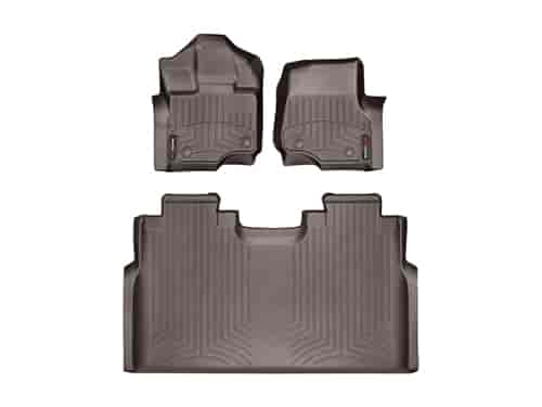 FRONT/REAR FLOORLINERS CO FORD F-150 2015-2017 FITS SUPERCREW MODELS ONLY