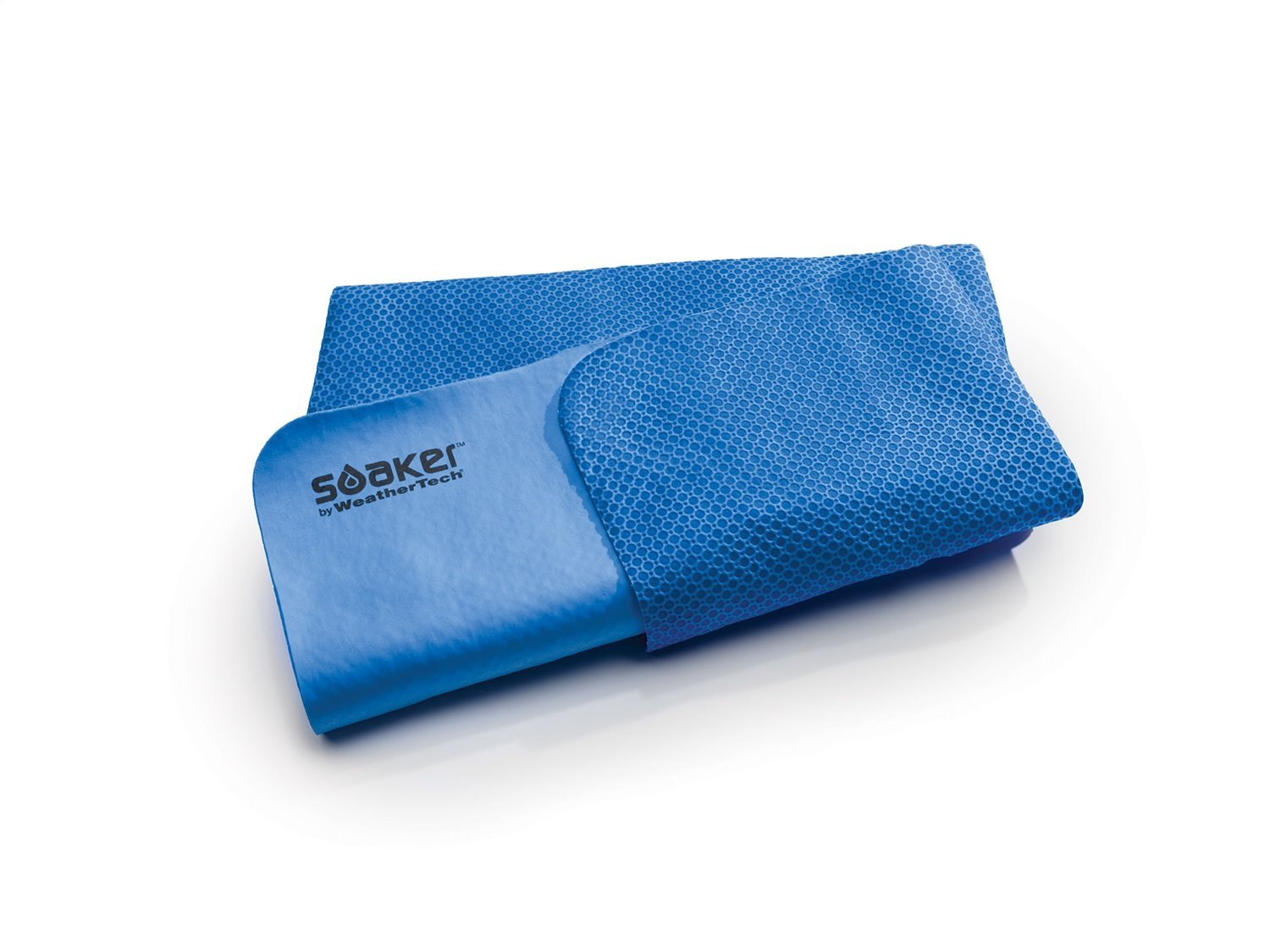TECHCARE BLUE UNIVERSAL UNIVERSAL UNIVERSAL BLUE DRYING TOWEL WITH CLEAR POLYCARBONATE STORAGE BOX