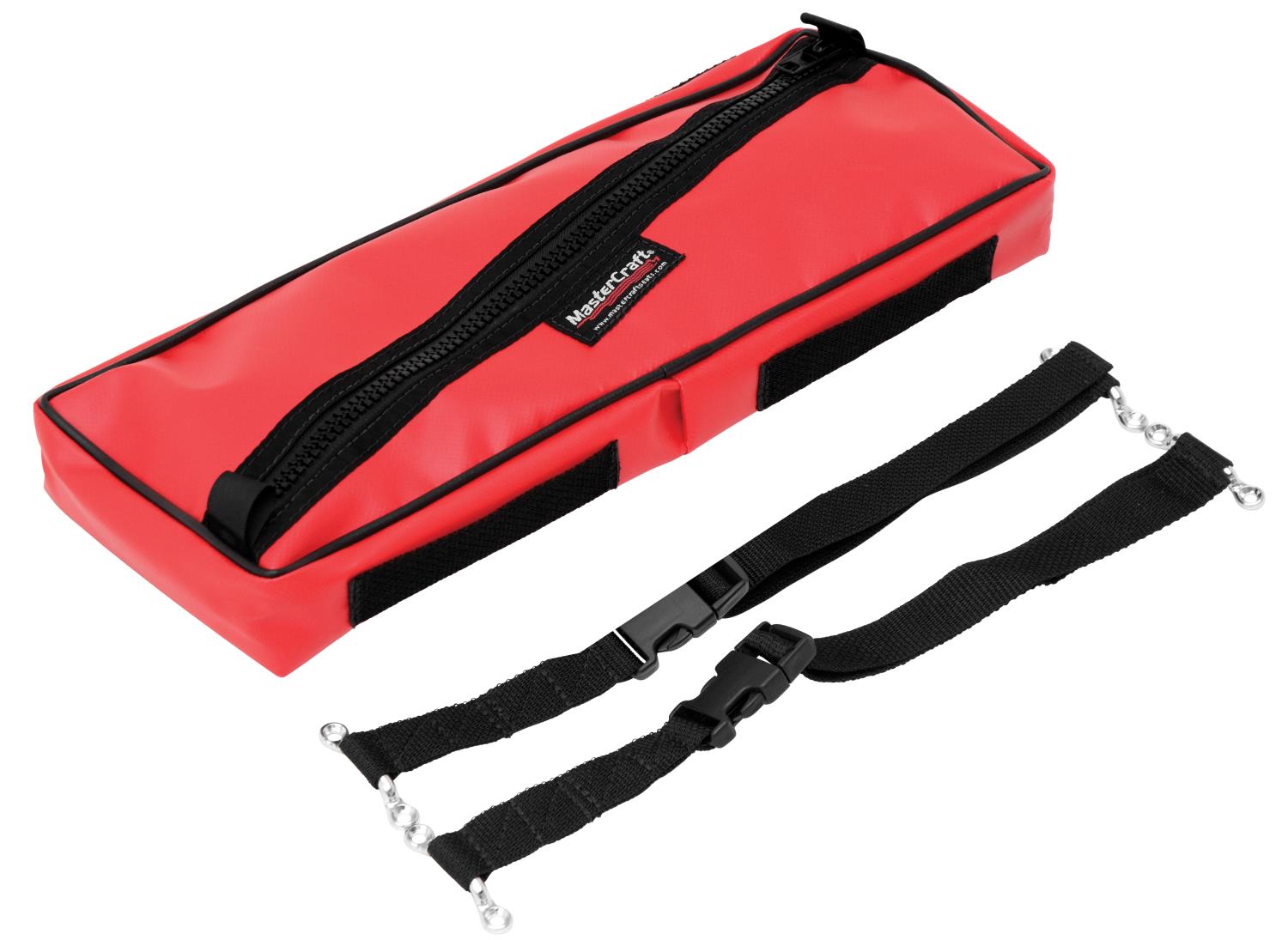 640105 Tool Tote, Regular, 17 x 6 x 2 1/2 with 2 bag straps, Red