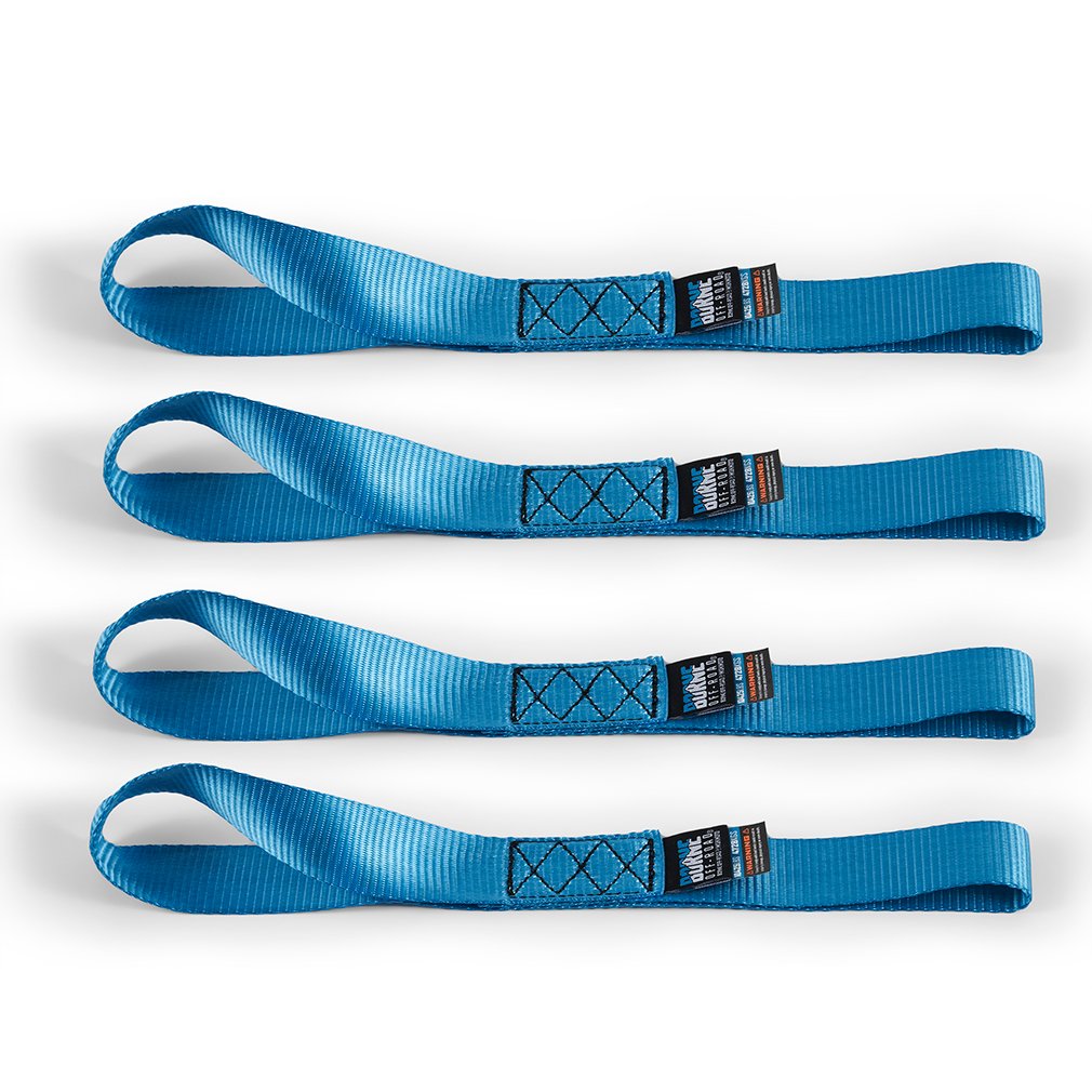 Tie-Down Straps 4Pk Blue
